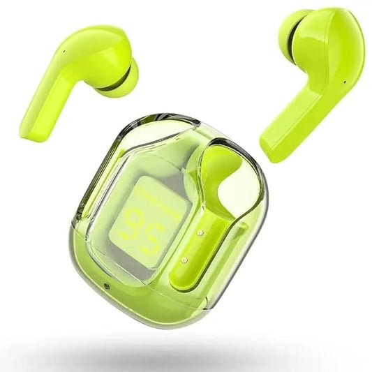 Luseway Transparent EarPods AIR 31 TWS Earbud Green